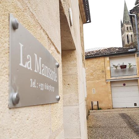 La Mansarde Appartement Saint-Émilion Buitenkant foto